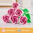 thumbnail image 3 of Set de construcción de ramos de flores EWED Rose, paquete de 6 unidades para mujeres y niñas, 3 of 7
