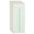 thumbnail image 1 of Time Cards ALGLEA, 500 unidades, semanales, para empleados, de una cara, 1 of 7