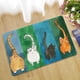 thumbnail image 4 of Felpudo de bienvenida Sincero diseño de gato antideslizante grande, 4 of 9