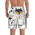 thumbnail image 3 of Kdxio Funny Animals Series Pattern Mens Casual Shorts - Drawstring Summer Beach Sports Shorts for Men, 3 of 9