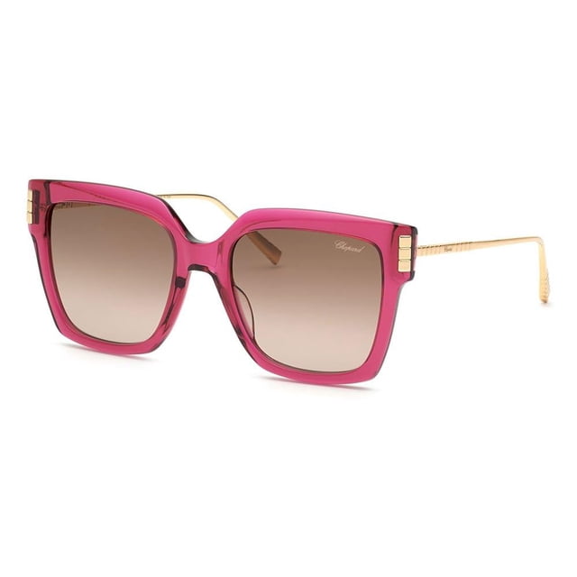 Gafas de sol Chopard SCH 353 M Transp Marc Marrón Rosa 54mm