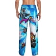 thumbnail image 3 of Ninjago Men's Pajama Pants With Pockets Fashion Cozy Daily Lounge Sleep Pants Sleepwear XX-Large, 3 of 8