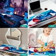 thumbnail image 3 of STOPERT Japanese Style Waves Large Gaming Mouse Pad for Desk, Desk Mat with Seamed Edges, Waterproof Desk Pad, Non-Slip Rubber Base, 31.5x11.8 Inch Keyboard Pad Computer Mat, Big XL Mousepad, 3 of 7