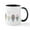White/Black Inside, variant on CafePress - Easter Bunny Eggs Mugs - 11 oz Ceramic Mug - Novelty Coffee Tea Cup