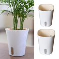 thumbnail image 1 of 2x Jardinera de riego automático s decorativas para jardinería Flores XS + S Macarena Macetas de riego automático, 1 of 8