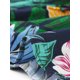 thumbnail image 5 of Conjunto de 2 piezas Allegra K Floral sin mangas con falda corta Azul oscuro XL, 5 of 5