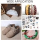 thumbnail image 4 of 100 yardas de cordón encerado de algodón, hilo de algodón encerado de 1 mm, cordón para abalorios, ideal para hacer pulseras, joyas, macramé, manualidades y proyectos de bricolaje en cuero - Lila, 4 of 6