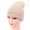 Beige, variant on Dyfzdhu Men Women Knitting Pullover Hat Warm Wool In Autumn Winter Solid Fashion