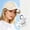 White, variant on Clip On Hat Fan, Hard Hat Fan, Tiny Wearable Clip Fan, Portable Mini Cooling Clip Fan, 2.7W Strong Airflow, Usb-C Rechargeable Pocket Fan for Cap Shirt Desk Backpack Hard Hat Outdoor Use, White