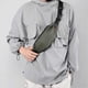 thumbnail image 4 of Simple Waist Bag with Inner Mesh Bag Wear-Resistant Waterproof Daily Bag for Daily Use Fitness, 4 of 5