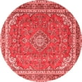 thumbnail image 1 of Ahgly Company Indoor Round Persian Red Traditional Area Rugs, 4' Round, 1 of 4