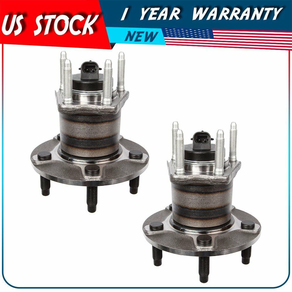 2 Rear Wheel Hub Bearing Assembly For Chevrolet Malibu Cobalt HHR
