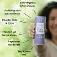 thumbnail image 5 of Talc Free Body Powder for Women, Dusting Powder, Cornstarch Free Talcum Powder, Grounding Relaxation Scent, Essential Oils Lavender, Vetiver, Clary Sage, Ora’s Amazing Herbal, Blissful Earth 2.5 oz, 5 of 7