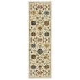 thumbnail image 2 of Oriental Weavers Francesca Area Rug - FR02M - 3'3" x 5' - in Ivory/ Gold - Vintage Inspired, Stain Resistant, Family and Pet Friendly , Entrway, Bedroom Rug, 2 of 2