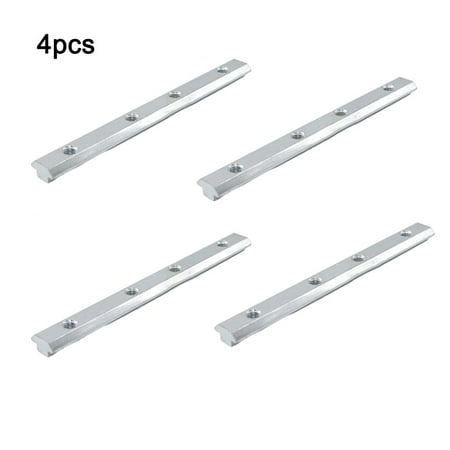 

KDJ 180mm Track Connectors for Aluminium Profiles Pack of 4 Track Connectors