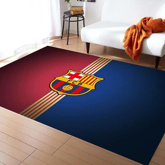 Vintage Carpets Soccer Club Soft Non Slip High Water Absorption Rug For Study Room-SinKeeU