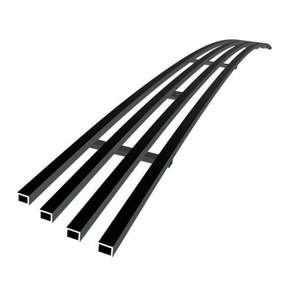 APS Compatible with Dodge Ram 1500 2009-2012 Sport & Express Lower Bumper Black Billet Front Grill Grille Insert D66883H