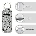 thumbnail image 6 of Yuyamidu Dog Paw Chapstick Holder Keychain for Women Lightweight Chapstick Sleeve Pouch Cute Lipstick Holder Keychain Elasticity Neoprene Lip Balm Holder, Gary, 6 of 6