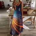 thumbnail image 2 of Galaxy Star Outer Space Design Sleeveless Dress Woman Fashion Long Dresses Women's Summer Suit Dress 2025, 2 of 6