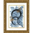 thumbnail image 1 of Lee, Judson 11x14 Gold Ornate Wood Framed with Double Matting Museum Art Print Titled - Sketch Circles I, 1 of 4