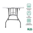 thumbnail image 4 of Mesa Plegable 180cm Portatil Portafolio Evento Fiesta Jardin KingsHouse 300163, 4 of 9