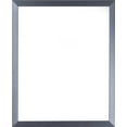thumbnail image 3 of Picture Frames Set of 2. 1-1/8" Polystyrene Modern Bluish Silver 27x27 Wholesaleartsframes-com 313-VI Series Made in USA, 3 of 9