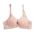 thumbnail image 2 of Azrian Womens Plus Size Bras,Women's Sexy Lace Bra Sexy Gathering Large Chest Show Small Sponge Free Thin Comfortable Large Size Underwear Rear Buckle Ventilate Bras 2023 Deals on Sale, 2 of 3
