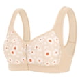 thumbnail image 2 of Censtreet Bras for Older Women No Underwire Front Closure Comfort Senior Wireless Closing Bra, 2 of 6