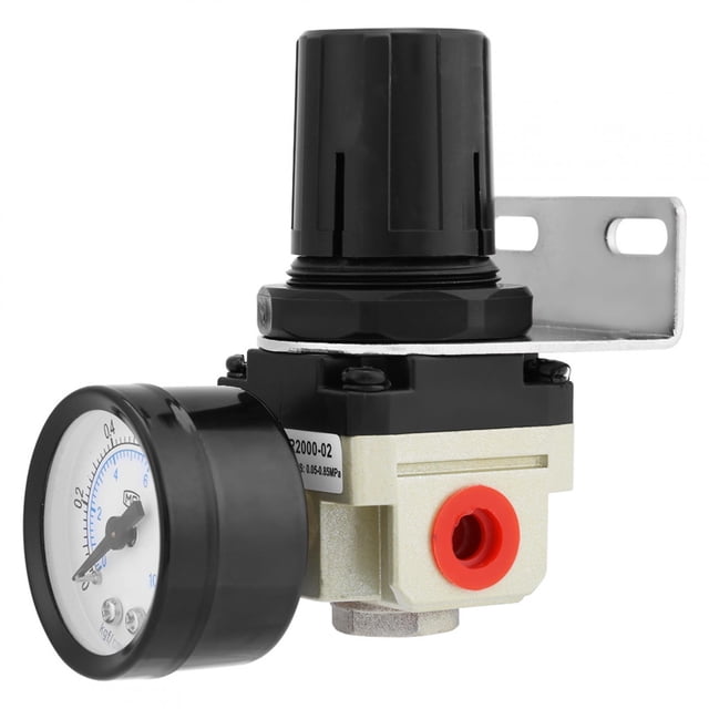 Air Pressure Regulator, High Accuracy Professional Pneumatic G1/4 Air Filter Regulator Combo, Regulating Air Pressure For Air Source Gas Treatment