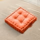 thumbnail image 5 of Almohadón Cojín de silla de espuma cuadrada gruesa de color naranja para comedor y sala de estar, antideslizante y cómodo. NCHKUN, 5 of 9