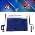 thumbnail image 2 of HLONK Simple PingPong Net Replacement Practices Net Table Tennis Net with Bracket, 2 of 6