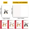 thumbnail image 3 of SeekLGT Funny Couples Valentine Card with Gold Foil Envelope & Sticker Cute Handwritten Love Greeting Card for Anniversary Birthday Everyday Surprise, 3 of 5