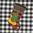 thumbnail image 1 of ziyahi Christmas Gift Socks Plush Christmas Stocking With Hanging Rope Xmas Tree Ornament Decorations, 1 of 4