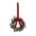 thumbnail image 2 of Mini Wreaths for Cabinets,6PC Christmas Mini Cabinet Wreaths Cedar for Kitchen with Ribbon Bows Small Window Wreath for Window Door Home Wall Farmhouse Christmas Party Decorations (10inch), 2 of 7