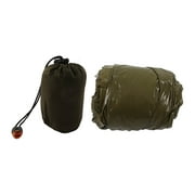 EOTVIA Survival Bivouac Bag, 0.03mm Thick Thermal Insulation Sleeping Bag Lightweight Durable With Storage Bag For Hiking