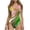 Gold Neon, variant on Plus Size One-piece Swimsuit for Women Close-fitting Monokini with Floral Printing Summer Beach Fashion Swimwear Push Up Bikini Sets Vacation Holiday S-2XL