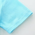 thumbnail image 6 of TOWED22 Toddler Boy Graphic Shirts, Dinosaur Short Sleeve Cotton Tshirt, Kids Summer Cars Tees Top Clothes(Sky Blue,1-2 Y), 6 of 6