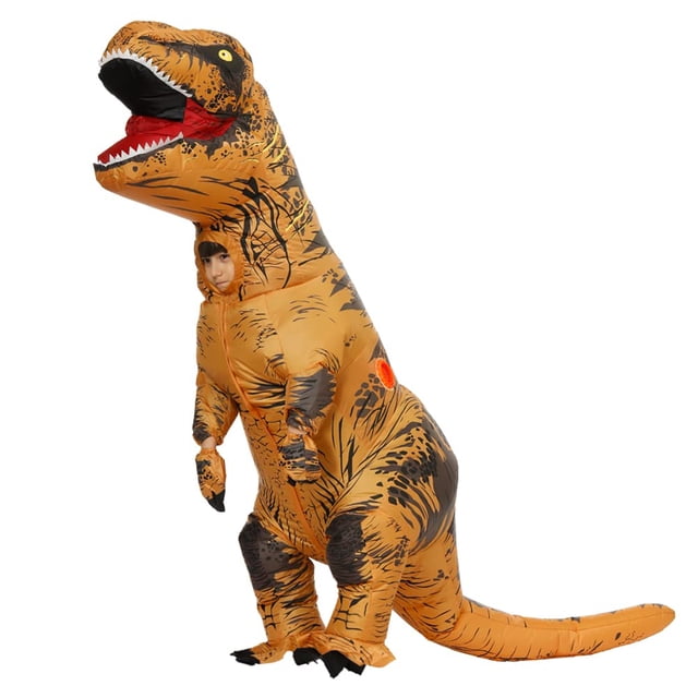Disfraz inflable de dinosaurio JASHKE para niños de Halloween