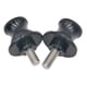 thumbnail image 2 of Torllos De Soporte Oscinte De Bobinas Uversales De 2 Piezas, Torllos De Soporte De Montaje M8 ​​hechos De , Negro Soledad Brazo oscilante de la motocicleta, 2 of 9