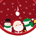 thumbnail image 2 of (Copo Nieve Feliz Navidad) (Diámetro 60 Cm) Falda Navidad Fiesta Navideña Fondo A Cuadros Alce Creativo Suministros Navidad, 2 of 6