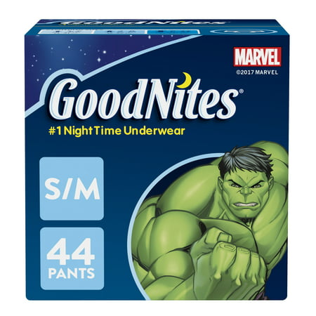 GoodNites Bedtime Bedwetting Underwear for Boys (Choose Size and