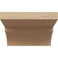 thumbnail image 2 of Ekena Millwork 6"W x 4"H x 12"L Monterey Woodgrain TimberThane Rafter Tail, Primed Tan, 2 of 6