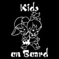 thumbnail image 1 of HEVIRGO Cartoon Kids on Board Reflective Car-Styling Vehicle Decals Sticker Decoration, 1 of 4