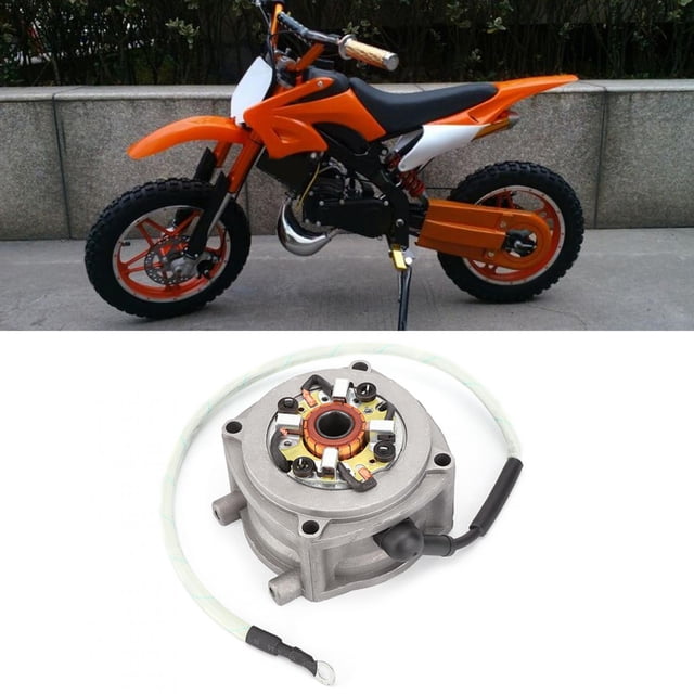 Motor de arranque eléctrico, motor de arranque de 2 tiempos de 47 CC y 49 CC, accesorio para moto de cross, respuesta rápida