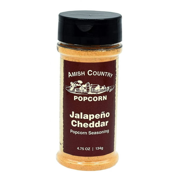 (Price/Case)Amish Country Popcorn Jalapeno Cheddar Popcorn Seasoning 12/4.75oz, 496730