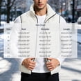 thumbnail image 3 of SEROYE Mens Vest Sherpa Lined Padded Stand Collar Sleeveless Full Zip Embossed Gilet for Fall Winter Layering Outerwear (S, Khaki), 3 of 9