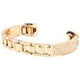 thumbnail image 1 of Bracelet en Acier Inoxydable pour Femmes avec Incrustation de Strass, Bracelet de Décoration pour FitbitGold, 1 of 10