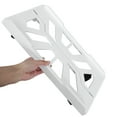 thumbnail image 3 of ELAYARD Support de Tour d'Ordinateur pour la Rentrée Scolaire, Blanc, Rectangulaire, pour Bureau à Domicile, Lot de 1, 3 of 8