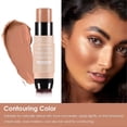 thumbnail image 5 of Contour Stick, Contour Foundation Stick, Creamy Concealer Bronzer Stick, Highlighter Bronzer Pen, Face Brightens, 5 of 5