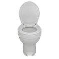 Thetford AquaMagic VI High RV Toilet, White, SloClose Seat & Cover